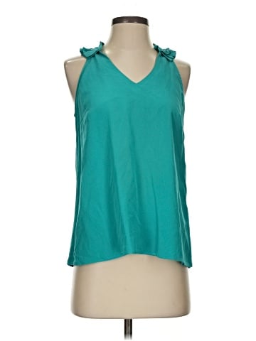 Annie Griffin Sleeveless Silk Top (view 1)