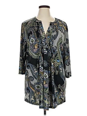 Serengeti 3/4 Sleeve Blouse (view 1)