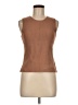 Marled Brown Sleeveless Top Size M - photo 1