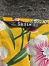 Shein 100% Polyester Yellow Short Sleeve Blouse Size M - photo 7