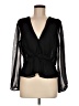 Express 100% Polyester Black Long Sleeve Blouse Size M - photo 1