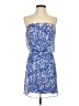 Express 100% Polyester Blue Casual Dress Size XS - photo 1