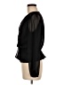 Express 100% Polyester Black Long Sleeve Blouse Size M - photo 5