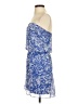 Express 100% Polyester Blue Casual Dress Size XS - photo 5