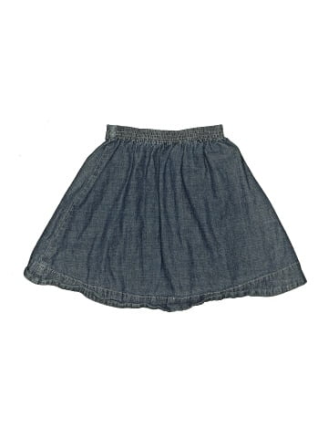 Tea Denim Skirt (view 2)