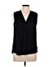 Vince Camuto 100% Polyester Black Sleeveless Blouse Size M - photo 1