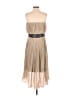 MM Couture Tan Cocktail Dress Size L - photo 2