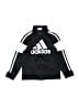 Adidas 100% Polyester Black Track Jacket Size 4T - photo 1