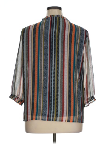 Christopher & Banks 3/4 Sleeve Blouse (view 2)
