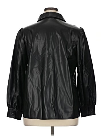 G by Giuliana Rancic 3/4 Sleeve Button-Down Shirt (view 2)