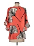 Crosby 100% Polyester Orange 3/4 Sleeve Blouse Size S - photo 2