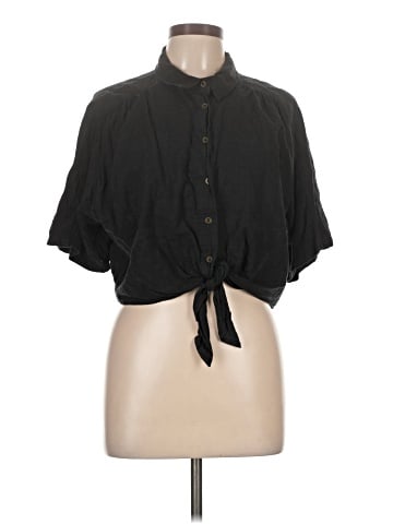 Urban Outfitters Short Sleeve Blouse (view 1)