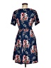 Assorted Brands Floral Blue Casual Dress Size M (estimated) - photo 2