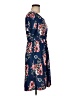 Assorted Brands Floral Blue Casual Dress Size M (estimated) - photo 4