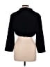 Zara Black 3/4 Sleeve Button-Down Shirt Size M - photo 2
