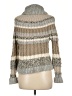 Ann Taylor LOFT Tweed Gray Turtleneck Sweater Size M - photo 2