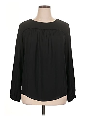 Ann Taylor LOFT Long Sleeve Blouse (view 1)