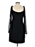 Express Solid Black Cocktail Dress Size S - photo 2
