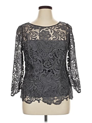 Adrianna Papell 3/4 Sleeve Blouse (view 1)