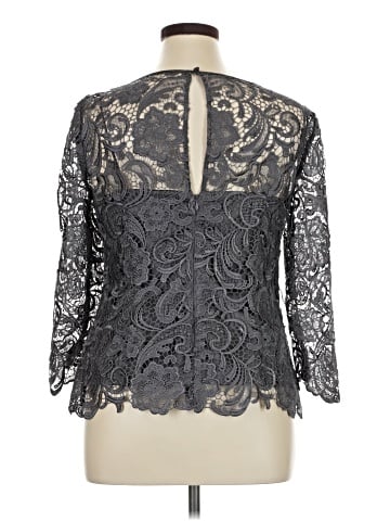 Adrianna Papell 3/4 Sleeve Blouse (view 2)