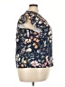 Unbranded 100% Polyester Floral Blue Short Sleeve Blouse Size 3X - photo 4