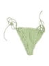 Zaful Solid Green Swimsuit Bottoms Size 10 - photo 1