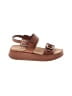 27 EDIT Brown Sandals Size 5 1/2 - photo 1