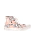 Converse Animal Print Pink Sneakers Size 7 - photo 1