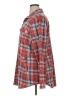 Cuddl Duds Plaid Red Long Sleeve Blouse Size XL - photo 5
