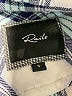 Rails Plaid Blue Short Sleeve Blouse Size S - photo 7