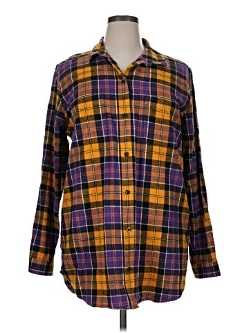 L.L.Bean Long Sleeve Button-Down Shirt (view 1)