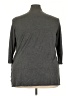 Laura Ashley Gray Cardigan Size 3X - photo 2