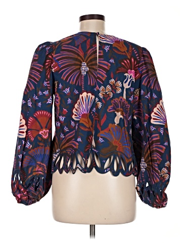 FARM Rio for Anthropologie Long Sleeve Blouse (view 2)