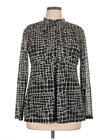 Liz Claiborne Long Sleeve Blouse (view 1)