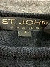 St. John Black Sleeveless Top Size P (petite) - photo 7