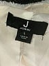 Jason Wu 100% Polyester Ivory Coat Size L - photo 6
