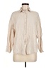 Ellison Tan Long Sleeve Blouse Size M - photo 1