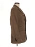 Unbranded 100% Wool Tweed Brown Wool Blazer Size EU 40 / US 10 - photo 4
