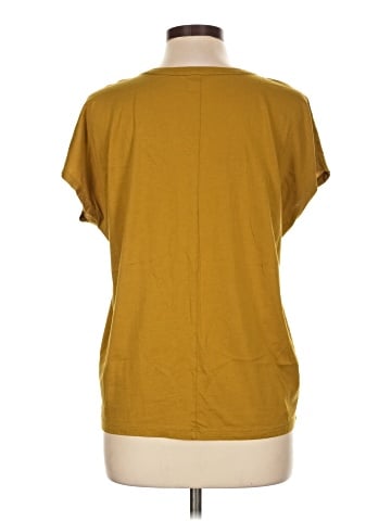 Ann Taylor LOFT Short Sleeve Henley (view 2)