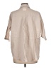 Assorted Brands Tan 3/4 Sleeve Button-Down Shirt Size L - photo 2
