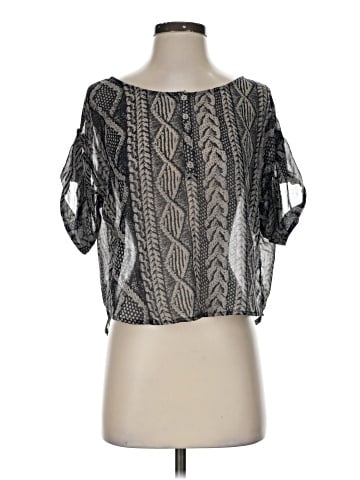 Imaginary Voyage 3/4 Sleeve Blouse (view 1)