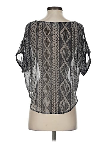 Imaginary Voyage 3/4 Sleeve Blouse (view 2)