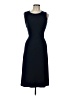 Anne Klein Solid Black Cocktail Dress Size 12 - photo 1