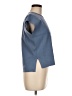 Lillusory Blue Short Sleeve Top Size M - photo 4