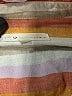 Assorted Brands 100% Linen Stripes Orange Short Sleeve Blouse Size M - photo 7