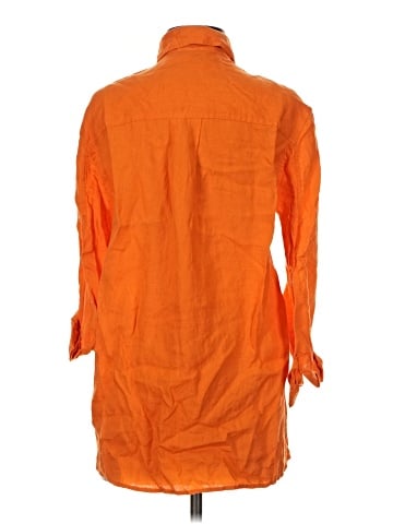 Los Angeles Apparel 3/4 Sleeve Button-Down Shirt (view 2)