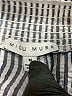 MIOU MUSE 100% Polyester Stripes Blue Casual Pants Size M - photo 4