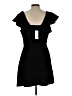 BCBGeneration 100% Polyester Solid Black Cocktail Dress Size 12 - photo 2