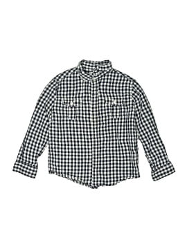 Janie And Jack Long Sleeve Button Down Shirt