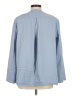 Zara Blue Long Sleeve Blouse Size M - photo 2